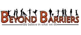 Logo Behind Barriers